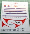  UpRise 1/144 Boeing 707 KAL  -  