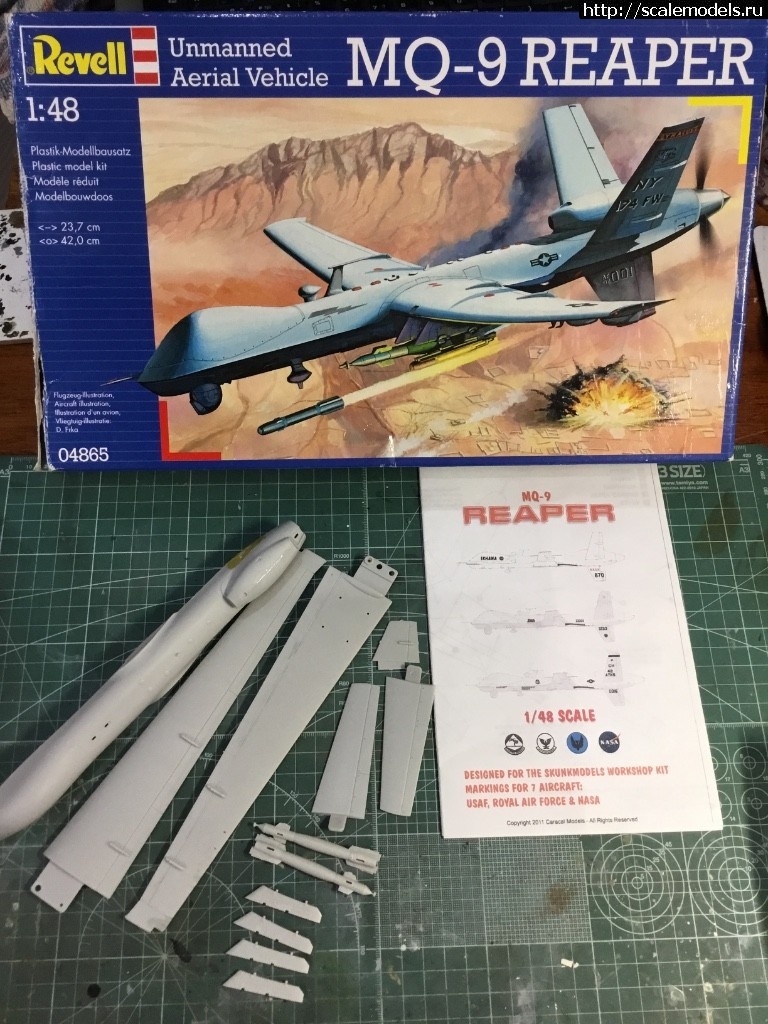 1539620572_CA7DC606-FA24-4057-9FCE-E69F6924B101.jpeg : #1510302/ MQ-9 REAPER 1/48 Revell  