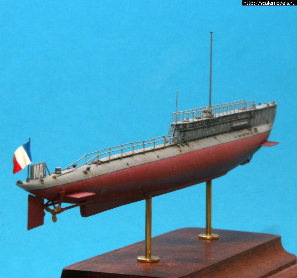 1541104066_g09519_5942757.jpg : U-Boat Laboratorium 1/350 "Mariotte" (Q 74), 1915 / U-Boat Laboratorium 1/350 "Mariotte" (Q 74), 1915  