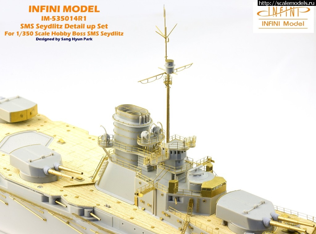 1541670889_44063004_1084354211740314_8457304326862274560_o.jpg :  Infini-model 1/350 SMS Seydlitz 1916 detail set + wooden deck  