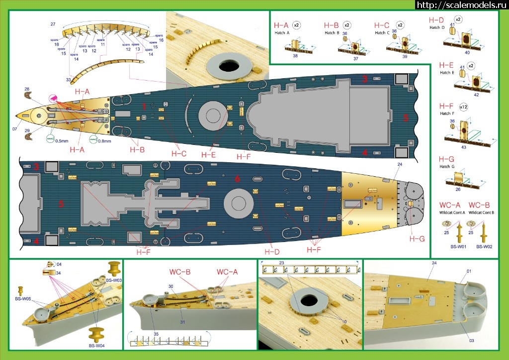 1541864298_USS-Guam-CB-2-Wooden-deck-instruction-A4-P2.jpg :   Veteran Models (1/350),     Infini Models    