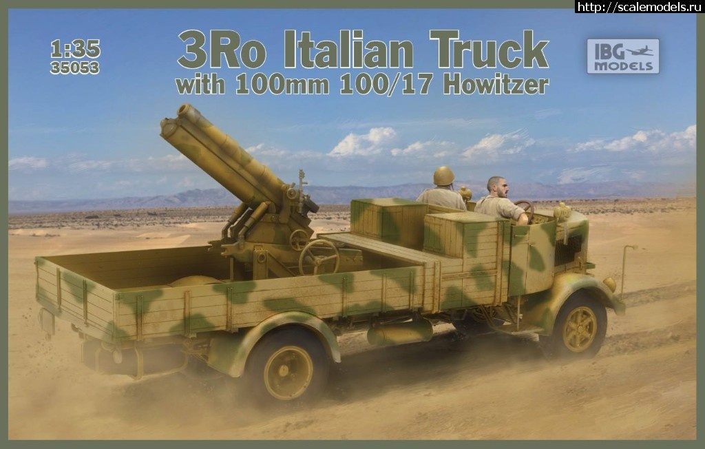 1542790563_46501846_1972634846191483_7017187795215056896_o.jpg :  IBG Models -   2018 +  3Ro Italian Truck Troop Carrier 3D-render  