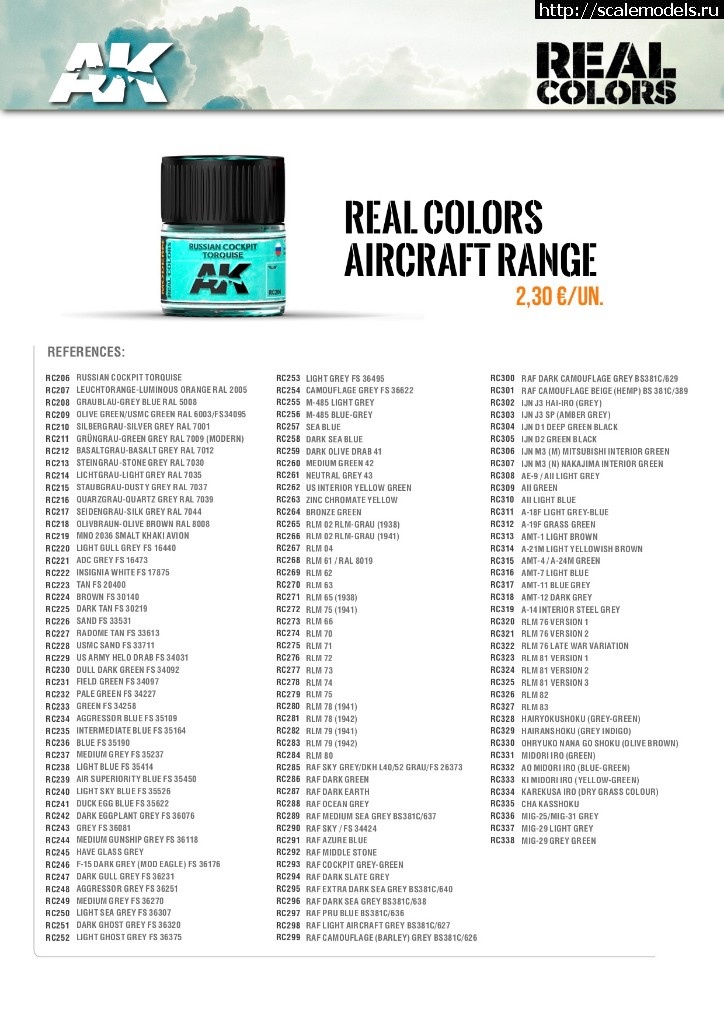 1542962314_paint.jpg : AK Real Colors  , Real Colors of WWII Aircraft +   