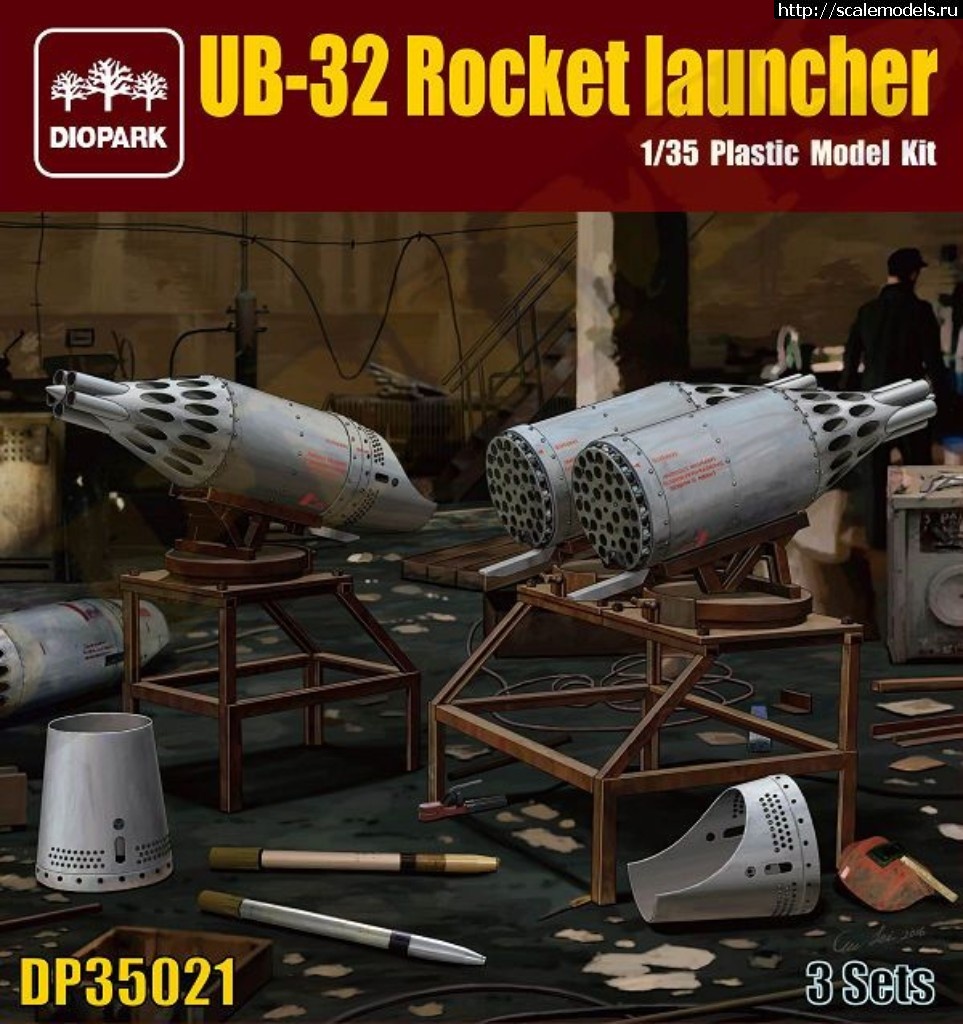 1544555689_1-35-ub-32-rocket-launcher-3-sets-0-jpg-big.jpg : -130 1/48 , AMK, DIOPARK  