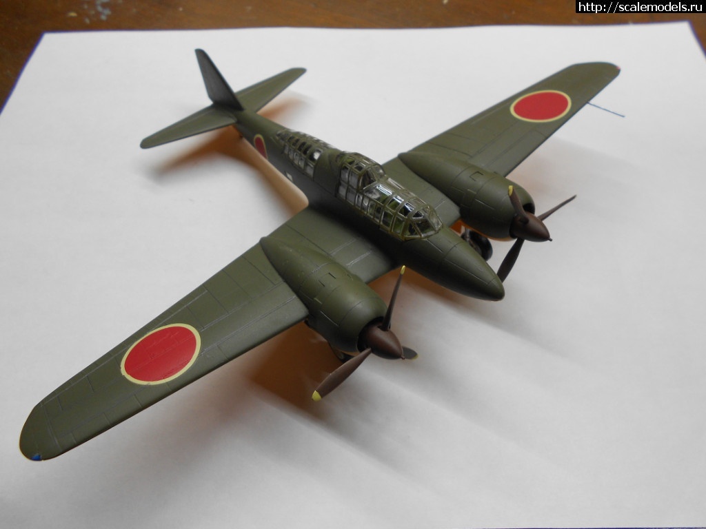 1544726350_DSCN5193.JPG : #1521996/ Ki-46-II Kai 1/72 (Arii + Hasegawa)    