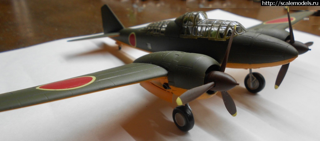 1544726356_DSCN5196.JPG : #1521996/ Ki-46-II Kai 1/72 (Arii + Hasegawa)    