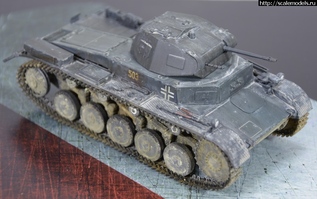 1546266167_DSC_0528.JPG : #1525259/ PzKpfw II 1/35 Tamiya !!!  