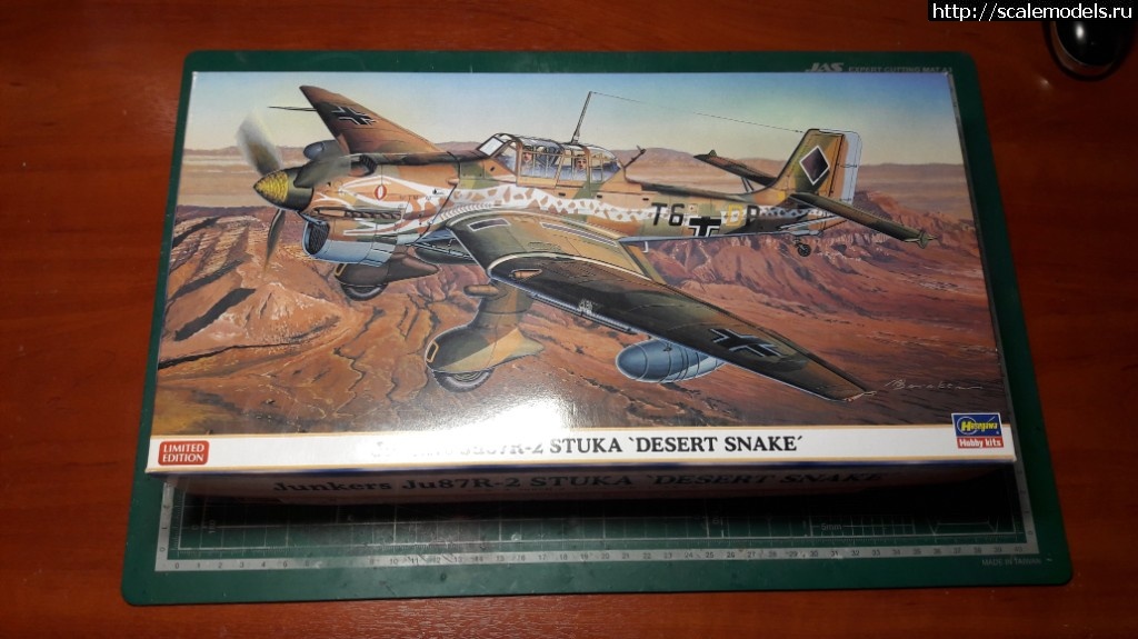 1547020096_20190108_210359.jpg : 1/48 Hasegawa Ju87 R2 "Desert Snake"  