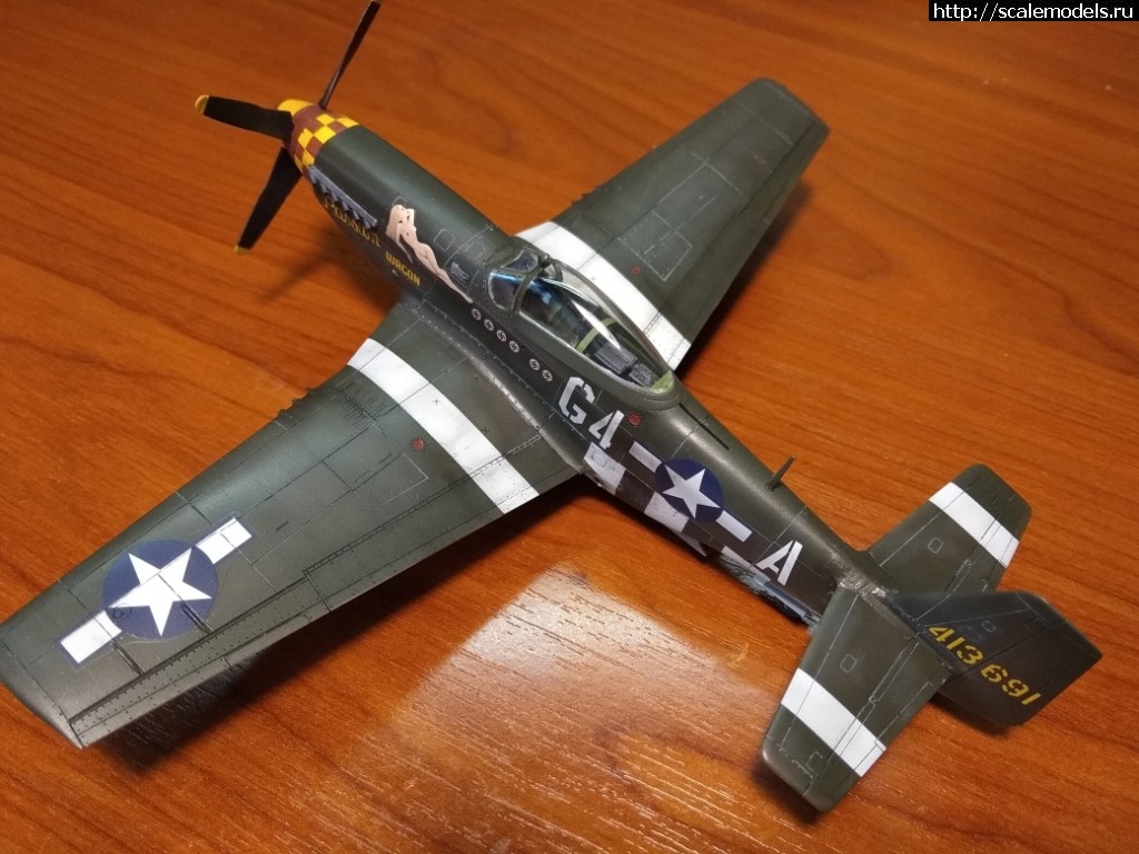 1547027385_IMG_20190109_123832.jpg : Tamiya 1/72 P-51D Mustang Maj. Arval J.Roberson/ Tamiya 1/72 P-51D Mustang Maj. Arval...(#12735) -   