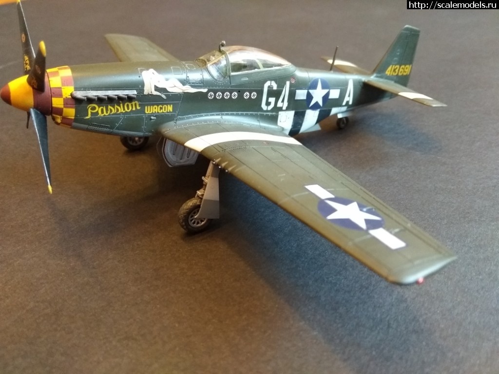 1547027387_IMG_20190109_124048.jpg : Tamiya 1/72 P-51D Mustang Maj. Arval J.Roberson/ Tamiya 1/72 P-51D Mustang Maj. Arval...(#12735) -   