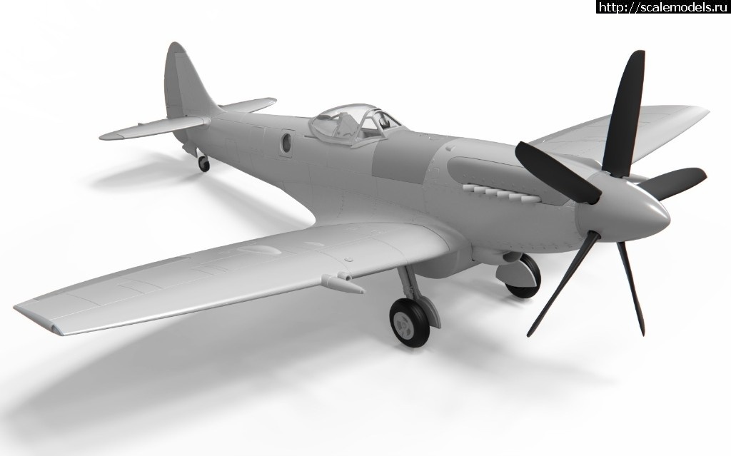 1547336635_spitfire14-221_1.jpg :  Airfix 1/48 Supermarine Spitfire FR Mk.XIV  