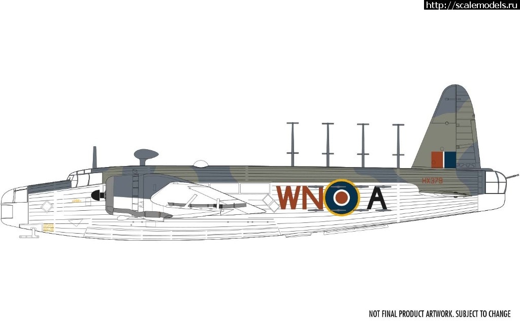 1548098711_a08020_vickers-wellington-mkviii_product-artwork_1.jpg :  Airfix 1/72 Vickers Wellington Mk.VIII  