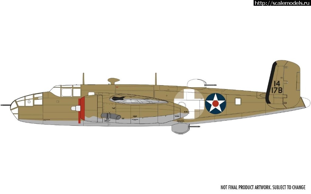 1548273875_a06020_north-american-b25b-mitchell_product-artwork_2.jpg :  Airfix 1/72 North American B-25B Mitchell  