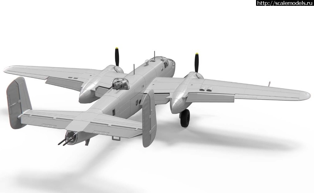 1548273875_a06020_north-american-b25b-mitchell_render_2.jpg :  Airfix 1/72 North American B-25B Mitchell  