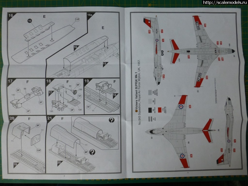 1548538771_13.jpg : #1531654/ Vickers Valiant BK.Mk.I    AIRFIX  1:72. .  