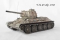  +  1/35 T-34-85 . 1943