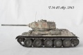  +  1/35 T-34-85 . 1943