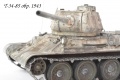  +  1/35 T-34-85 . 1943