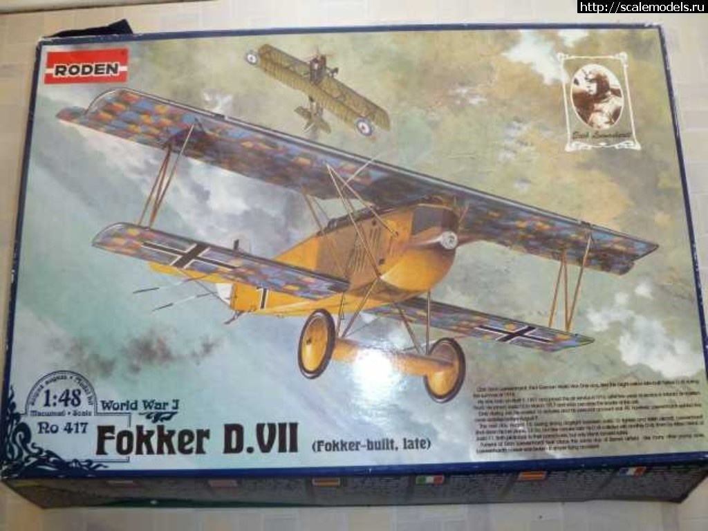 1549122910_03.jpg : Roden 1/48 Fokker D.VII (Fokker,late) Little tramp  