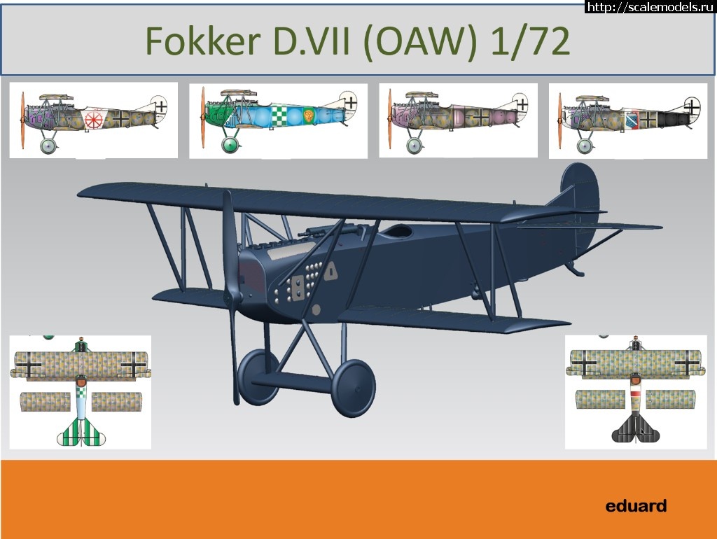 1549270438_50832939_2463381240343475_3017841732399136768_o.jpg :  Eduard 1/72 Fokker D.VII (OAW)  