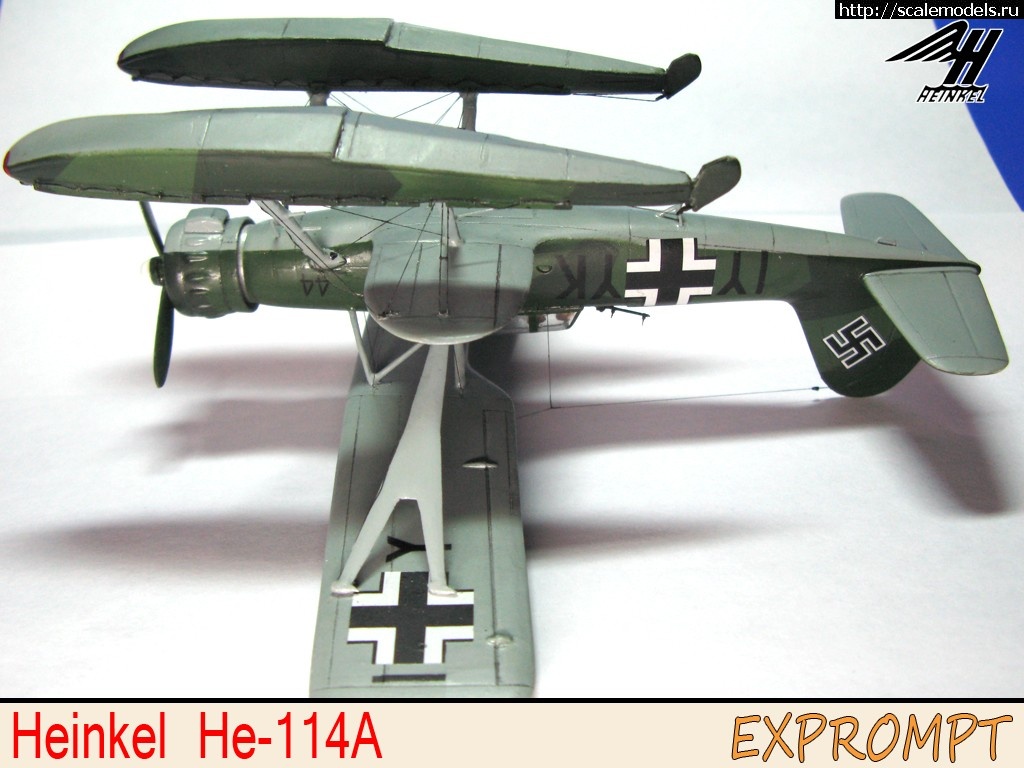 1550142815_15.jpg : #1536365/ Heinkel He 114A  Mach2 1:72 -  !!!    