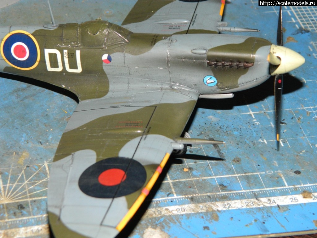 1550725785_DSCN8572.JPG : #1537994/ Supermarin Spitfire Mk.IXc   "Eduard", 1:48  