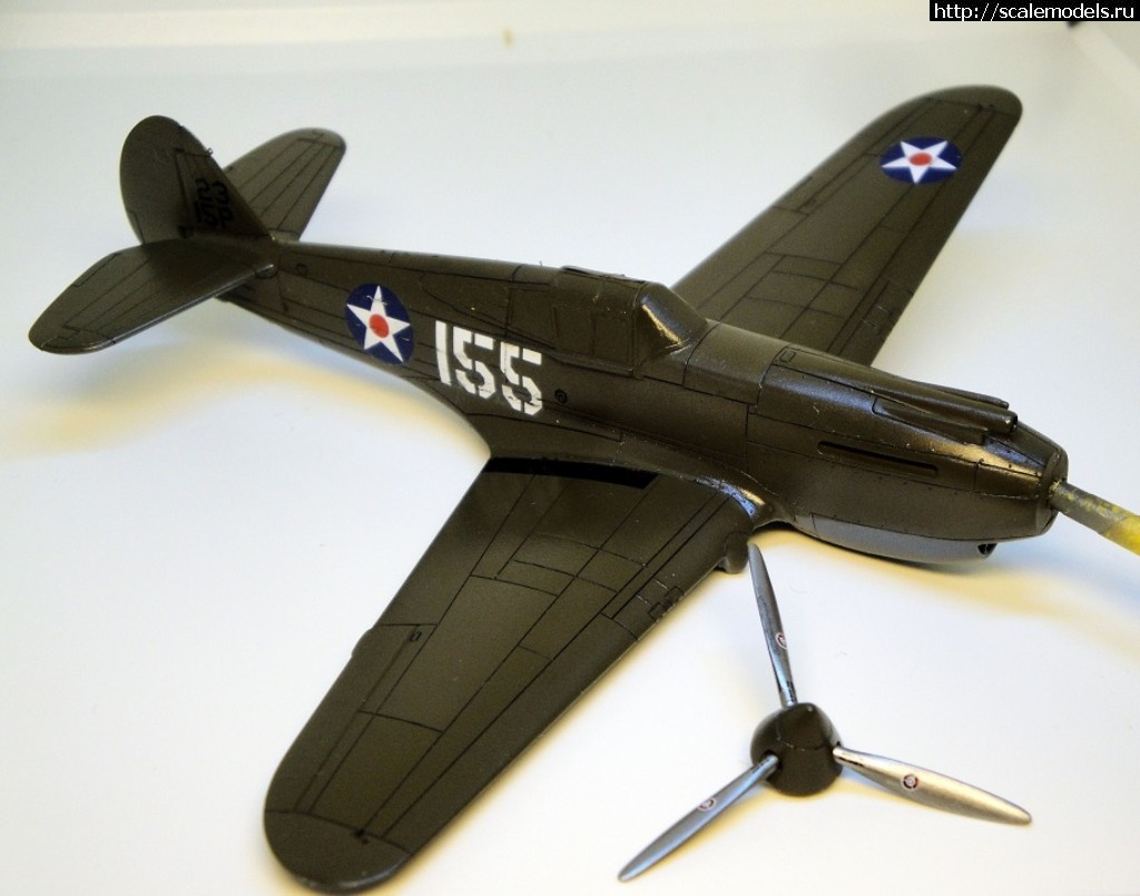 1550821454_2.JPG : #1538199/ Curtiss P-40B Airfix 1/72 .  