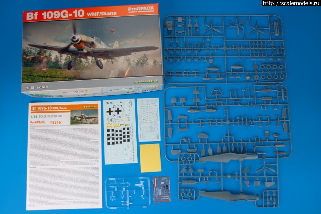 1551540529_82161_00.jpg :  Eduard 1/48 Messerschmitt Bf 109G-10 WNF/Diana ProfiPACK  