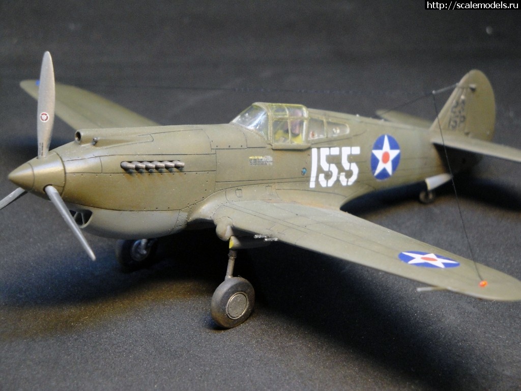 1551606817_3.JPG : #1540338/ Curtiss P-40B Airfix 1/72 .  