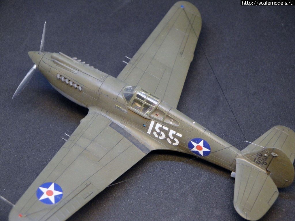 1551606837_8.JPG : #1540338/ Curtiss P-40B Airfix 1/72 .  