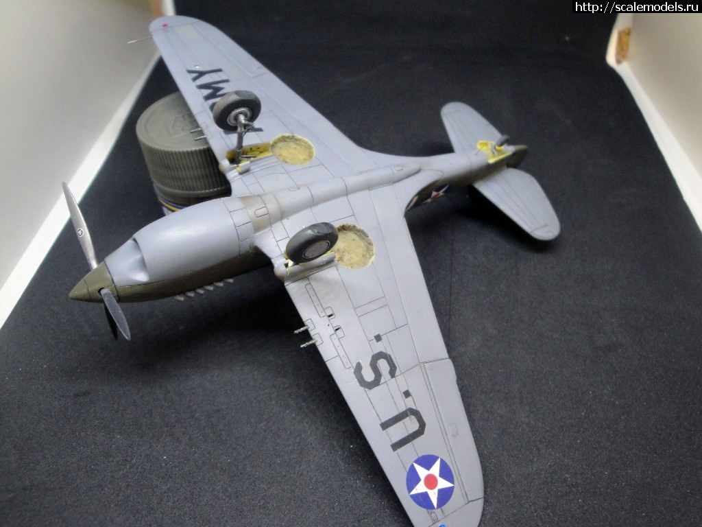 1551606932_20.JPG : #1540338/ Curtiss P-40B Airfix 1/72 .  