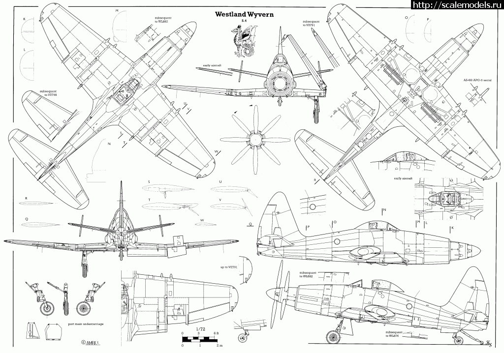 1552754581_S4.gif : #1543104/ Trumpeter Westland Wyvern S.4 Early 1/48  