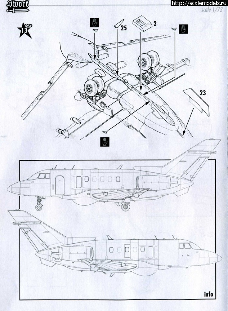 1552930393_img013.jpg : Raytheon-Hawker 800   1/72  Sword.   