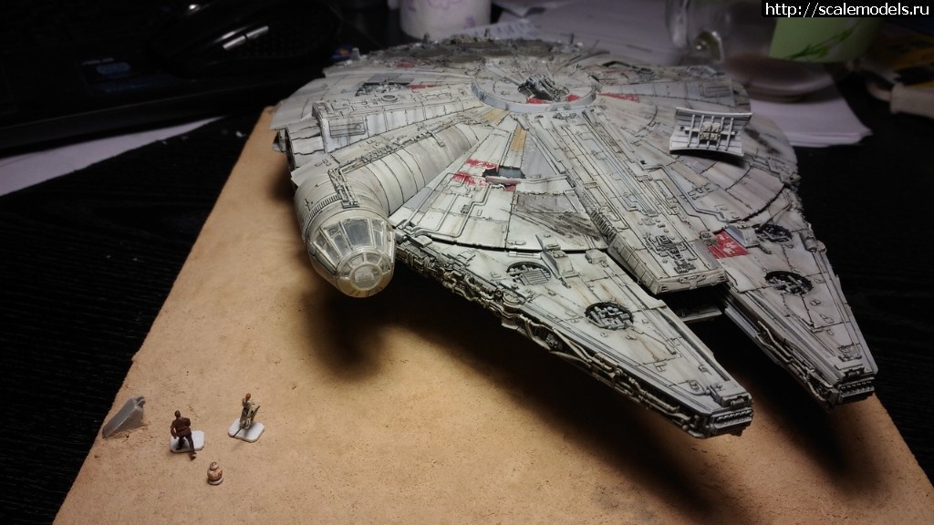 1553056891_P0dbFiQwCw8.jpg : #1543871/ FineMolds 1/144 Millennium Falcon -  !!!  