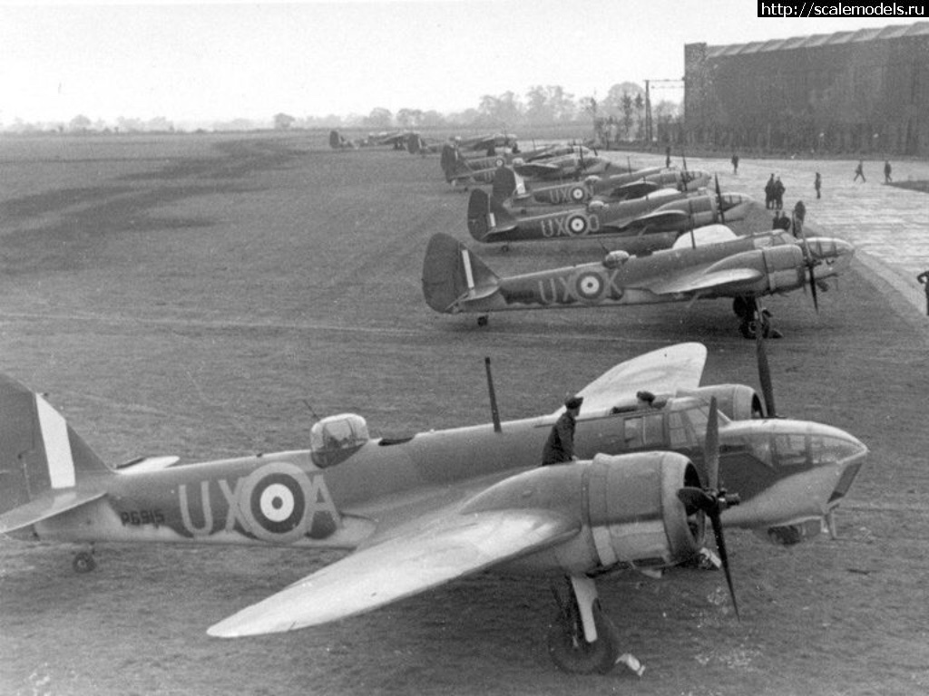 1553096241_bristol-blenheim-large-56a61c503df78cf7728b64ac.jpg : #1544035/ ARKmodel 1/72 Bristol Blenhaim Mk.1F(#12977) -   