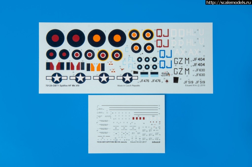 1554281334_70129_09.jpg :  Eduard 1/72 Supermarine Spitfire HF Mk. VIII ProfiPACK + BFC  