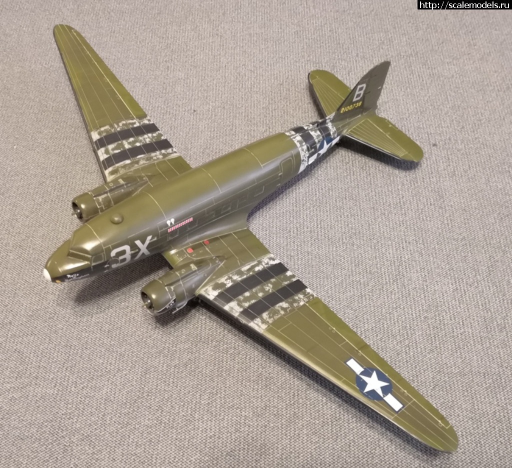 1555162135_IMG_20190413_181337.jpg : #1548651/ C-47 "bell of birmingham" airfix 1/72 !  