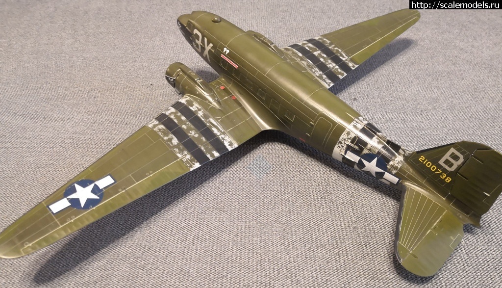 1555162137_IMG_20190413_181428.jpg : #1548651/ C-47 "bell of birmingham" airfix 1/72 !  