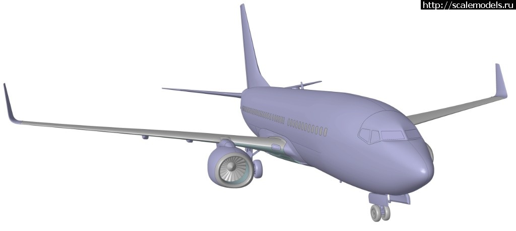 1555317466_-LDWZTnbVUg.jpg :   1/144 Boeing 737-700 - 3D-  