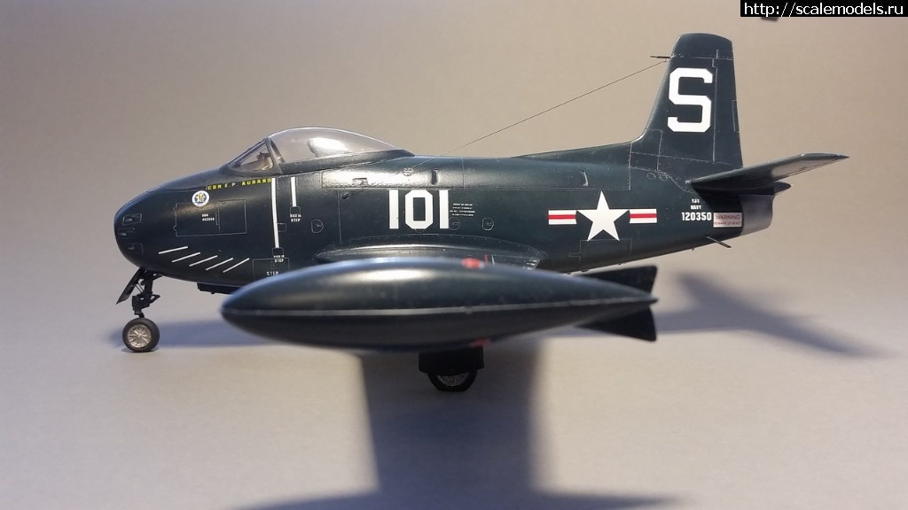 1555567838_20190418_074439.jpg : #1549490/ North American FJ-1 Fury 1/48 Czech Model   