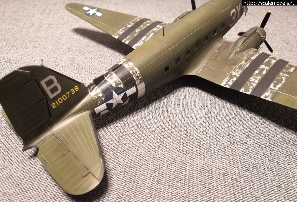 1555603409_IMG_20190418_202223.jpg : #1549607/ C-47 "bell of birmingham" airfix 1/72 !  