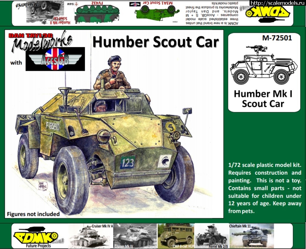 1556029857_72-humber.jpg : 1/72 Humber Scout car MK.I - ADMK  