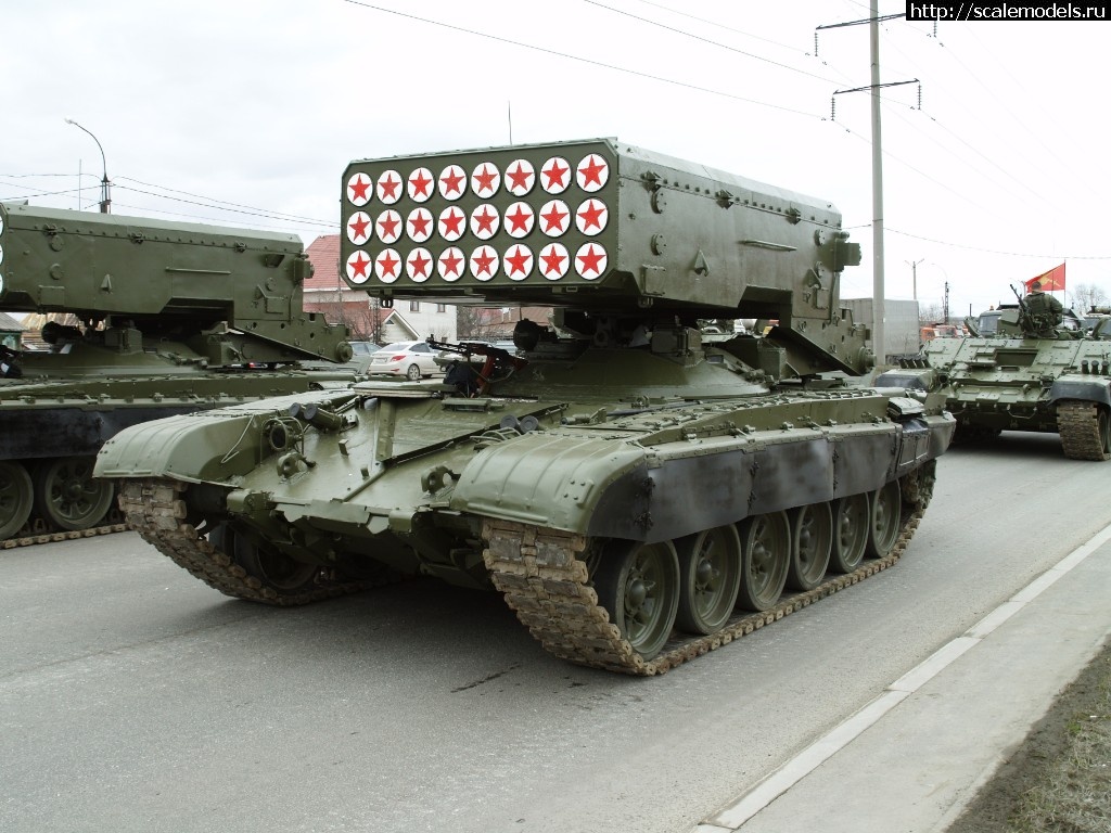 1556115785_P4240189.JPG : http://scalemodels.ru/modules/forum/viewtopic.php?t=78013&am/ Trumpeter 1/35 Russian TOS-1A  