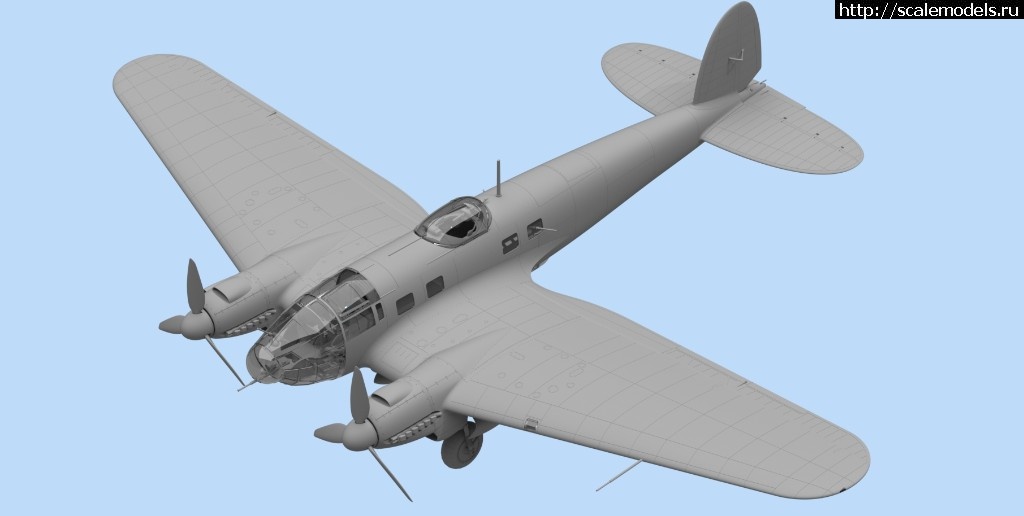 1558598011_Heinkel-111-H6-render-1.jpg :  ICM 1/48 Heinkel He 111H-6    