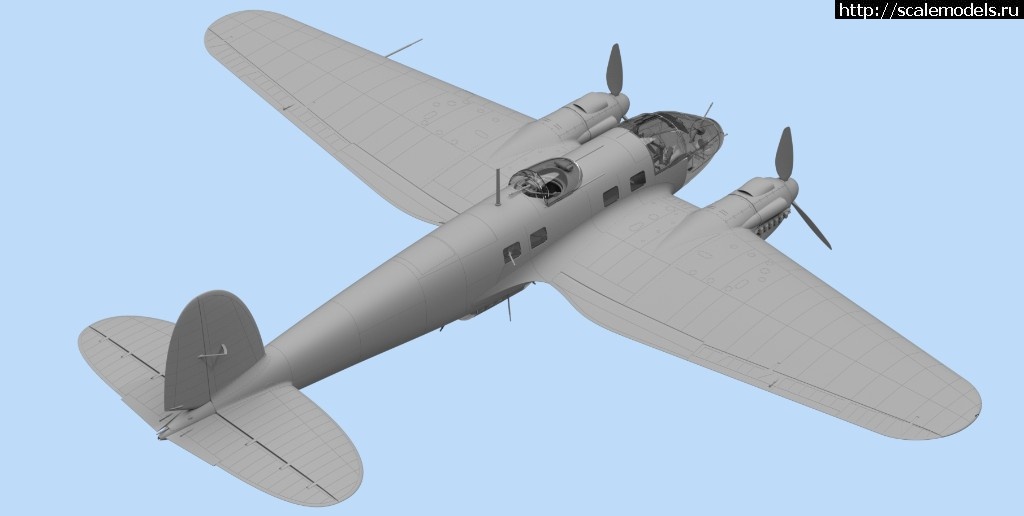 1558598012_Heinkel-111-H6-render-2.jpg :  ICM 1/48 Heinkel He 111H-6    