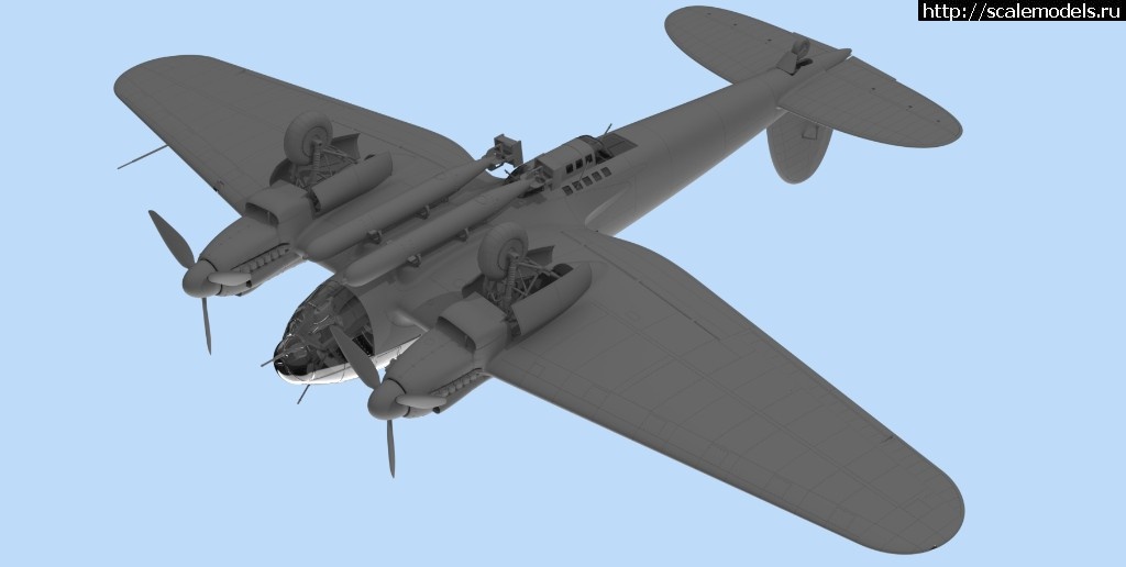 1558598012_Heinkel-111-H6-render-4.jpg :  ICM 1/48 Heinkel He 111H-6    