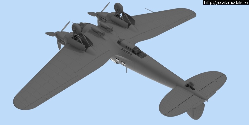 1558598012_Heinkel-111-H6-render-5.jpg :  ICM 1/48 Heinkel He 111H-6    