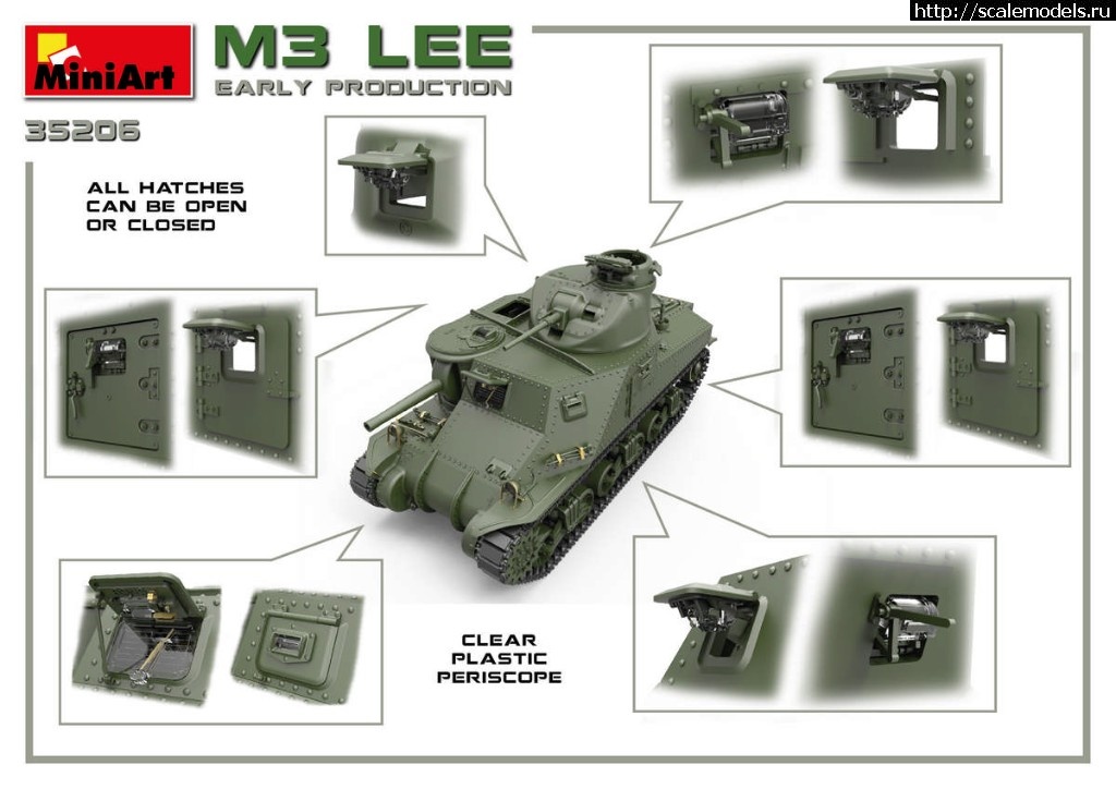 1558603891_35206-17.jpg :  MiniArt 1/35   M3 Lee Early Production Interior kit  