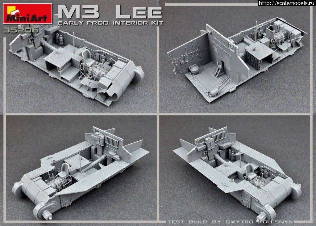 1558603894_60907633_1278342692331860_3691000215923326976_o.jpg :  MiniArt 1/35   M3 Lee Early Production Interior kit  