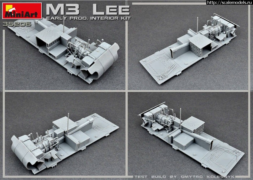 1558603894_60941477_1278342708998525_1516763268176150528_o.jpg :  MiniArt 1/35   M3 Lee Early Production Interior kit  